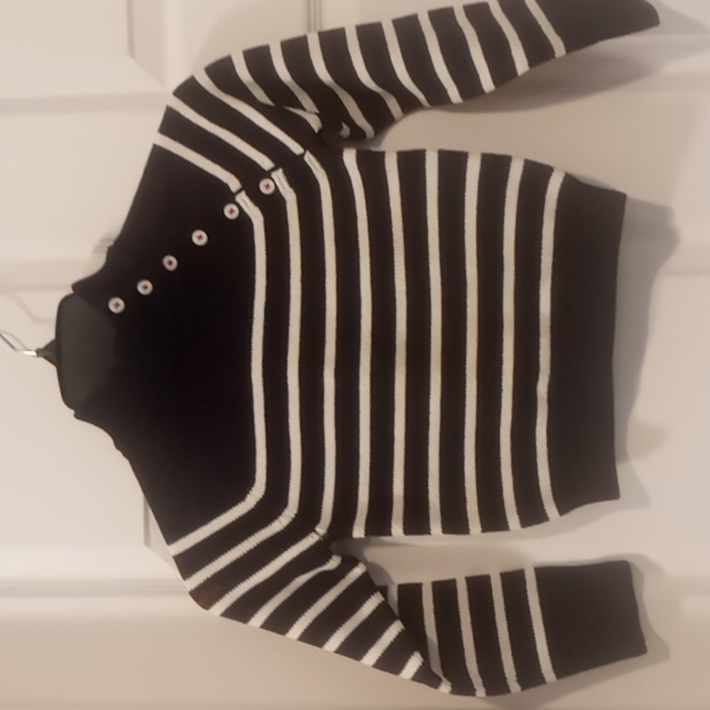 Polo Ralph Lauren Gorgeous Striped Cotton Sweater & Skirt Set NWT REDUCED - Picture 6 of 7